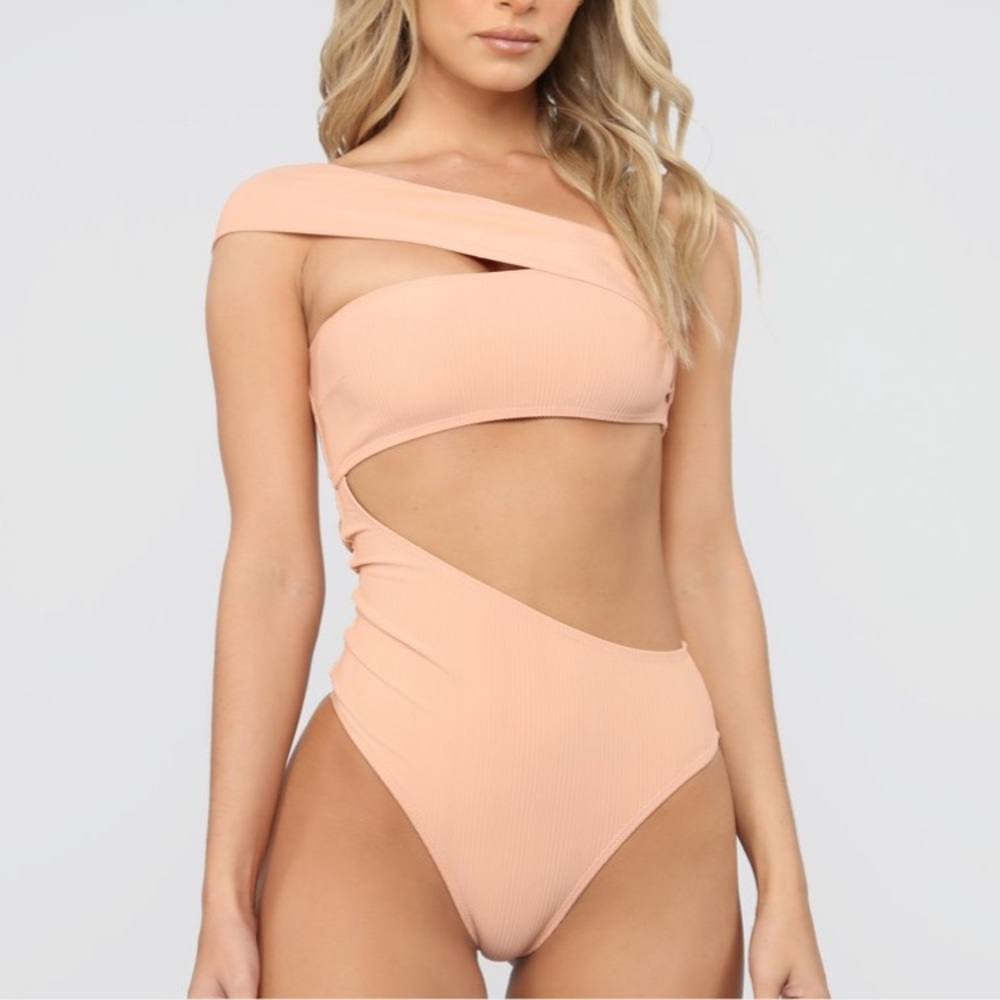 Nude swimsuit